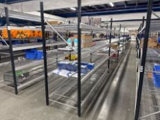 8 Bays Of Metal Shelving