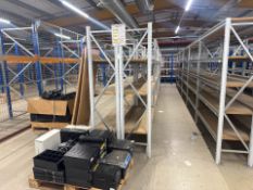 10 Bays Of Back To Back Metal Shelving