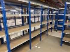 7 Bays Of Metal Shelving