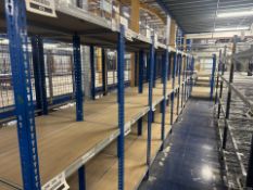 10 Bays Of Metal Shelving