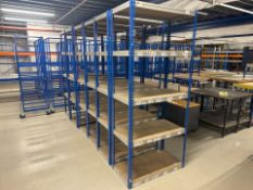 6 Bays Of Metal Shelving