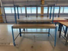 Tiered Metal Work Bench