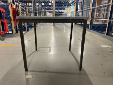 Fabric Topped Work Table