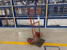 Red Metal Sack Barrow