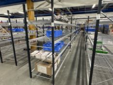 8 Bays Of Metal Shelving