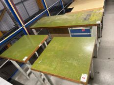 Group Of 3 Adjustable Workbenches