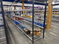 11 Bays Of Metal Shelving