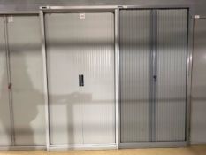 Pair Of Office Tambour Units