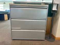 Metal 3 Drawer Unit x 3