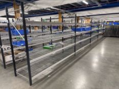 8 Bays Of Metal Shelving