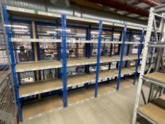 7 Bays Of Metal Shelving