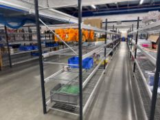 8 Bays Of Metal Shelving