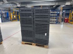 Pallet Of Grey Plastic Trays
