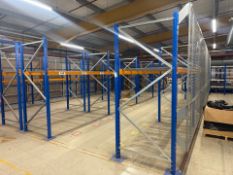 16 Bays Of Back To Back Pallet Racking