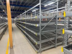 7 Bays Of Meta Metal Flow Racking