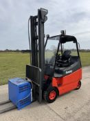 Linde 2 Tonne Electric Forklift, Complete With Charger