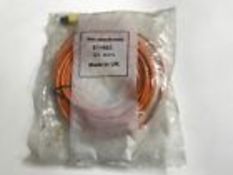 IFM E11621 Connecting Cable (x4), New & Unused, No Reserve