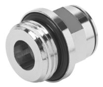 Festo Push In Fitting Solid Brass Nickel NPQM-D-G12-Q12-P10 558672, New & Unused, No Reserve