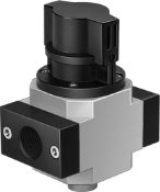 Festo HE-1/4-D-MIDI Shut Off Valve 186513 1/4 x25, New & Unused, No Reserve