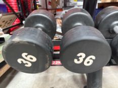 36kg Dumbbell Pair