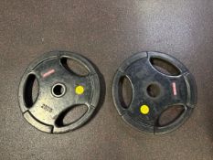 25kg Escape Plates x 2 - No Reserve