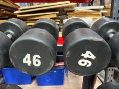 46kg Dumbbell Pair