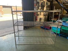 Multi Tier Wired Kitchen Rack - No Reserve