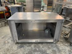 Stainless Steel Wheeled Unit -No Reserve