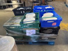 Pallet of Ultimate Dinner Plates - No Reserve