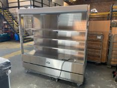 Foster Wheeled Multi Shelf Refrigerated Display Unit - No Reserve