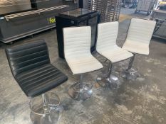 Adjustable Bar Stools x4 - No Reserve