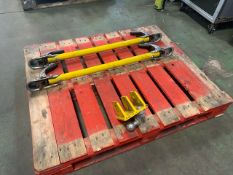 Pallet With Tow Hitch & Extension Bars -No Reserve