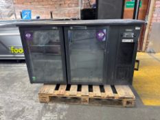 Gamko 2 Door Bottle Fridge - No Reserve