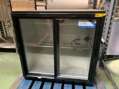 Lowe Glass Front Sliding Door Under Counter Fridge - No Reserve
