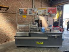 Large Mobile Dual Food Servery Unit - No Reserve