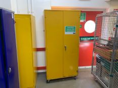 COSHH Cabinet On Wheels -No Reserve