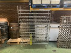 Metal Wire Wine Rack - No Reserve