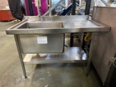 Stainless Steel Sink Unit - No Reserve
