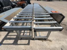2 x 4m Roller Conveyors No Reserve
