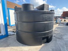 Large Black Plastic Storage Tank No Reserve