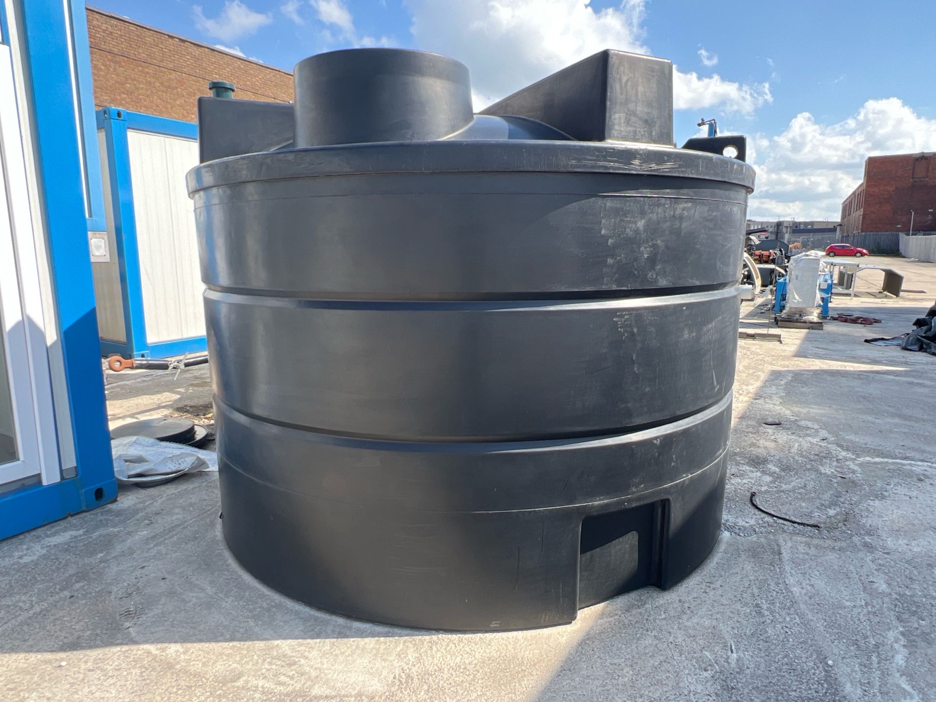 Large Black Plastic Storage Tank No Reserve