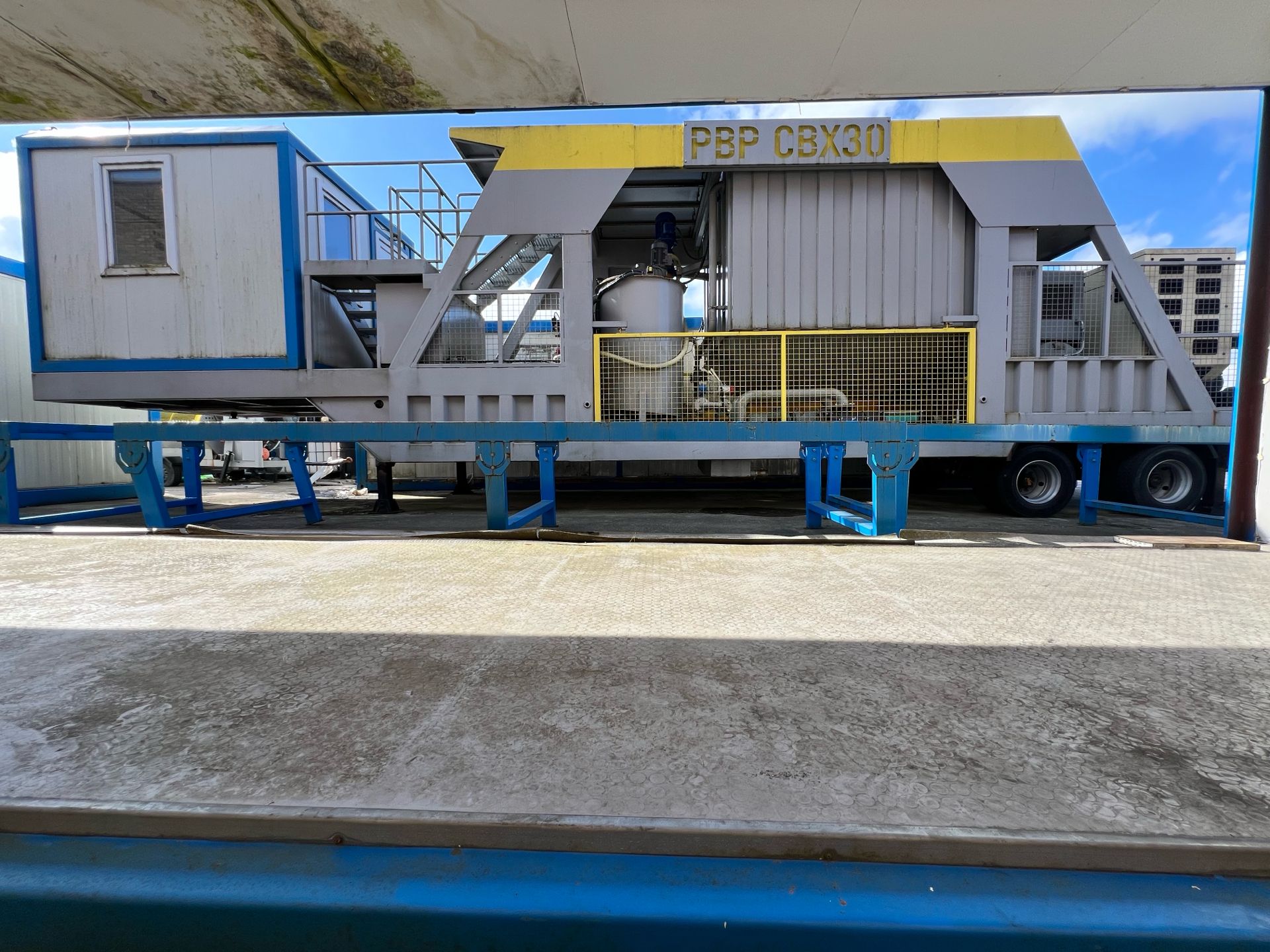 PBP CBX30 Mobile Concrete Batching Plant With Lab - No Reserve