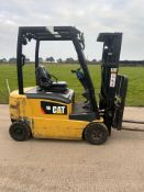 Caterpillar 1.8 Tonne Electric Forklift Truck Container Spec, Complete With Charger