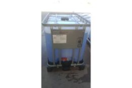 NO RESERVE 1x 600Ltr IBC Extra Concentrated Truck & Plant Wash
