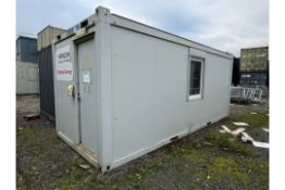 One Trip 20 Foot Shipping Container, 2021 Build