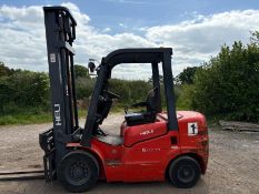 2016 Heli FD25G 2.5 Tonne Diesel Forklift, 5699 Hours, 4.5 Metre Lift, Side Shift