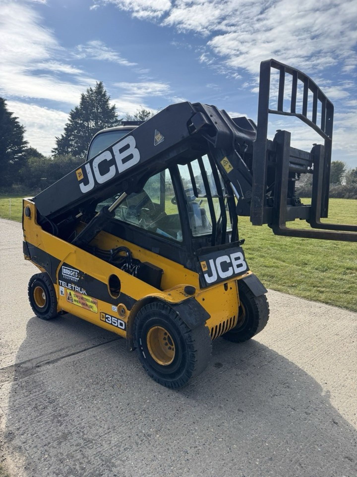 2014 JCB Teletruk TLT 3.5 Tonne Telehandler Forklift, 7442 Hours - Image 5 of 12