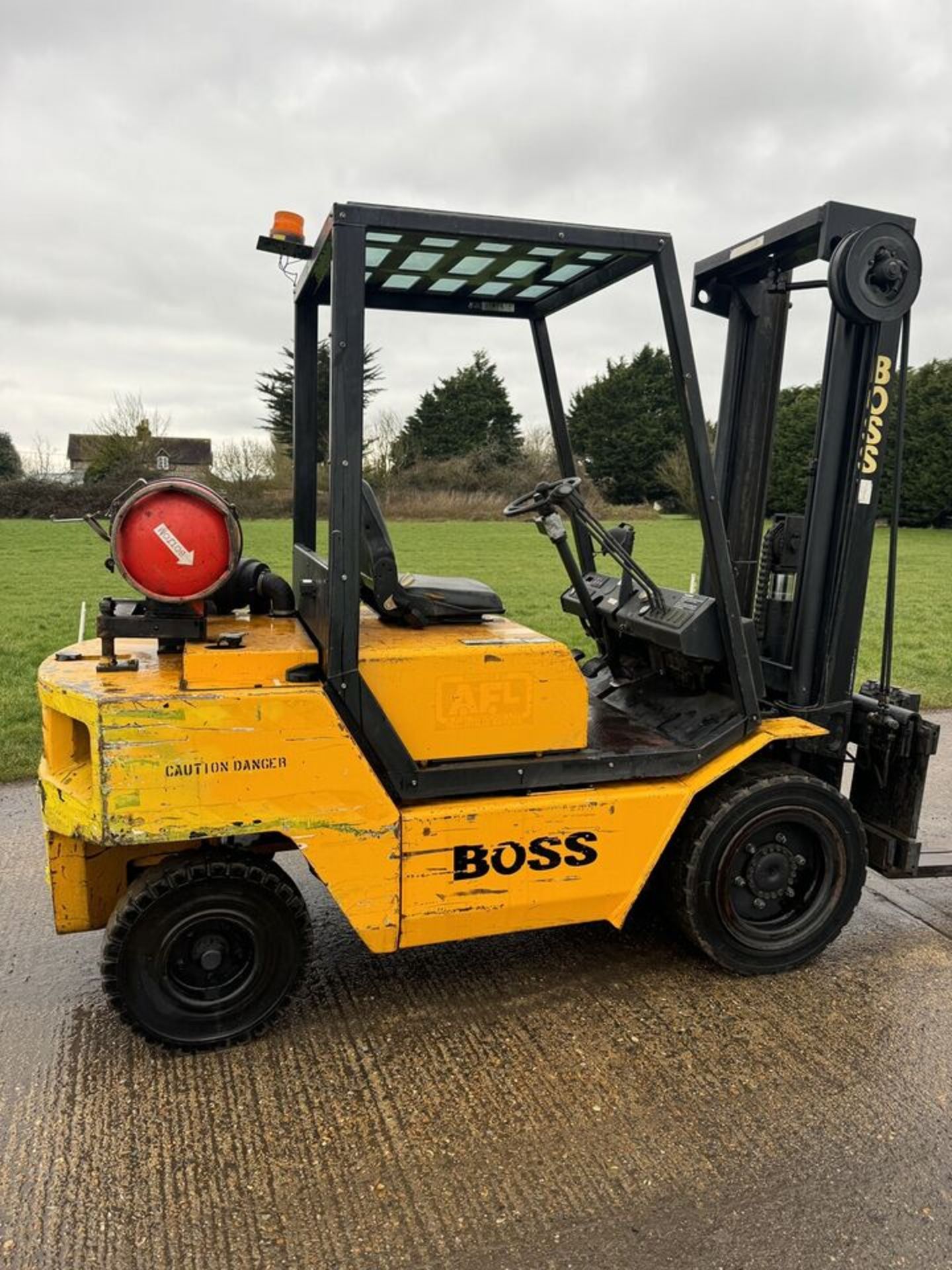 Boss 3 Tonne Gas Forklift Full Free Lift Mast, 4726 Hours - Image 4 of 10