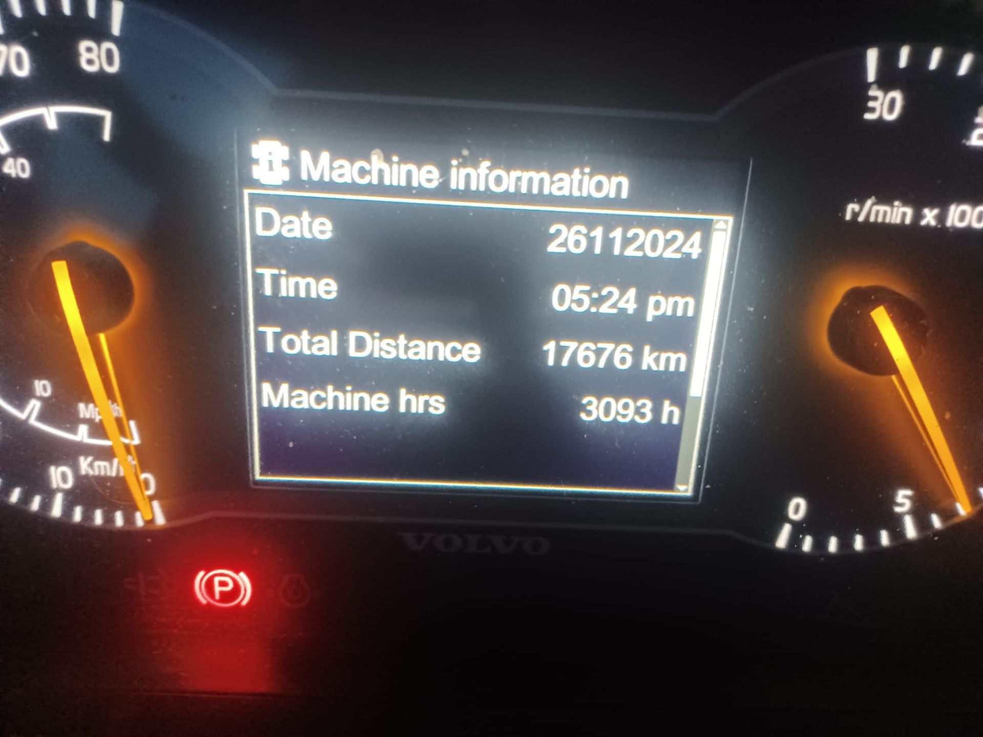 2023, VOLVO A25G (3,049 hours) Articulated Hauler - Full Volvo Service History - Image 14 of 46