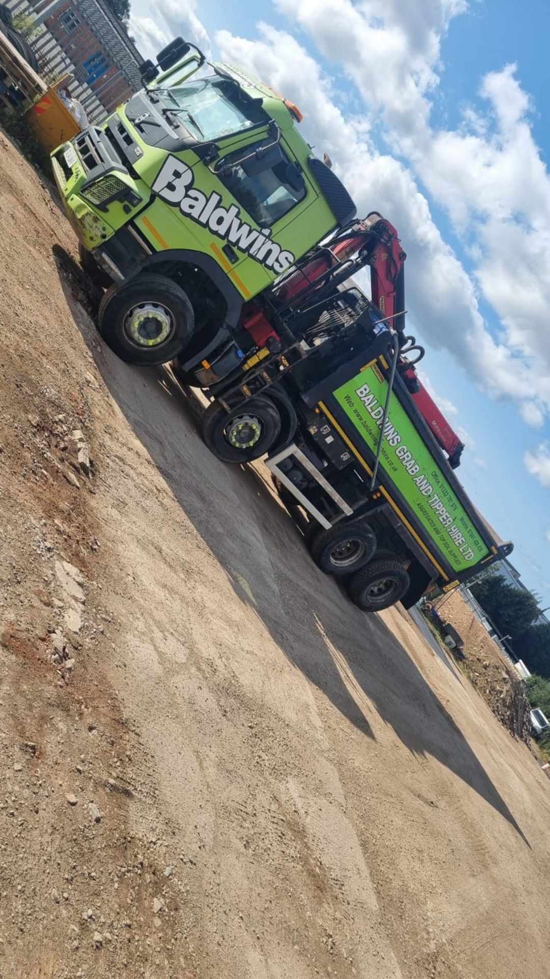 2014 Volvo FMX Grabber Tipper - 414217km / 257382 Miles - MOT to 30th Sep 25 Epsilon Crane - Image 8 of 20